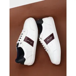 Allen Cooper Men Colourblocked Round Toe Lightweight Sneakers-picture-22
