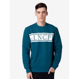 Allen Cooper Men Printed Cotton Sweatshirt-image-9