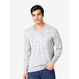Allen Cooper Men Pullover Cotton Sweater-image-34