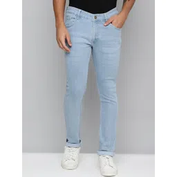 Allen Cooper Men Relaxed Comfort Fit Clean Look Stretchable Jeans-picture-42