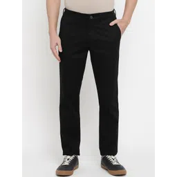 Allen Cooper Men Slim Fit Wrinkle Free Pure Cotton Trousers-picture-24