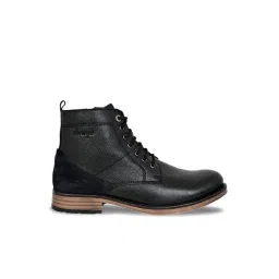 Allen cooper Men's Black Casual Boots-picture-26