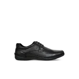 Allen Cooper Men's Black Derby Shoes-picture-17