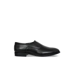 Allen cooper Men's Black Formal Loafers image 1