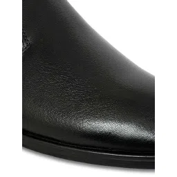 Allen cooper Men's Black Formal Loafers image 4