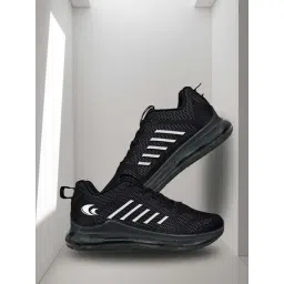 Allen Cooper Men's Black Running Shoes-picture-40