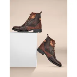 Allen cooper Men's Brown Derby Shoes-picture-37