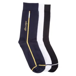 Allen Cooper Multicolor Socks - Pack of 3-picture-21