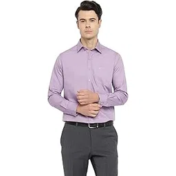 allen cooper Pure Cotton Solid Full Sleeve Shirts for Men-picture-56