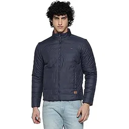 allen cooper Reversible Comfortable Full Sleeve Water Repellent Quilted Padded Puffer Winter Warm Jackets For Men(Wine/Navy/Grey/Green/Mustard/Silver Beige Size-S,M,L,XL,XXL)-picture-47