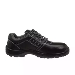 Allen Cooper Steel Toe Safety Shoes Low Ankle Antistatic PU Sole Size 10 UK/India Black, AC-1267-picture-15