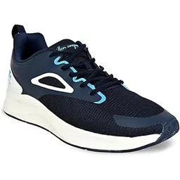 allen cooper Training,Road Running,Cricket,Gym,Sports Comfortable Extra Max Cusion with Memory Foam Insole Running Shoes for Men(920|Navy/Black/Black.Teal-Sizes 6,7,8,9,10)-picture-46