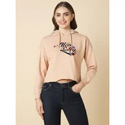 Allen Solly Beige Printed Hoodie-picture-34