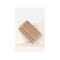 Allen Solly Beige Textured Polyester Clutch-picture-14