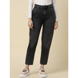Allen Solly Black Cotton Mid Rise Jeans-picture-35