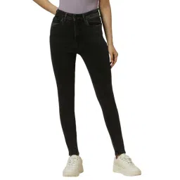 Allen Solly Black Cotton Mid Rise Jeans-picture-27