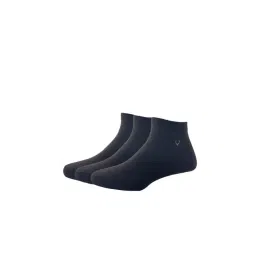 Allen Solly Black Cotton Socks (Pack of 3)-picture-29