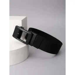 Allen Solly Black Leather Textured Casual Belt-picture-19