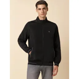 Allen Solly Black Regular Fit Jacket-picture-28