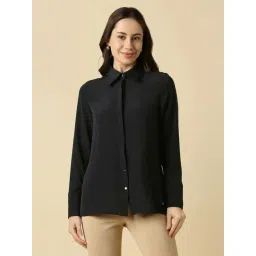 Allen Solly Black Regular Fit Shirt-picture-30