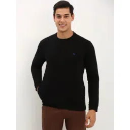 Allen Solly Black Regular Fit Sweatshirt-picture-23