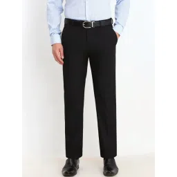 Allen Solly Black Slim Fit Trousers-picture-11