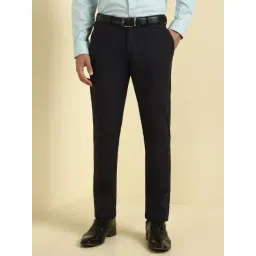 Allen Solly Black Slim Fit Trousers-picture-22