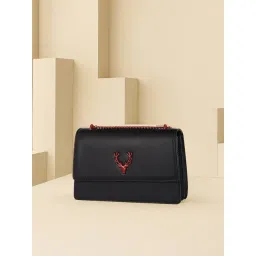 Allen Solly Black Sling Handbag-picture-19