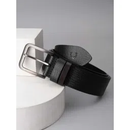 Allen Solly Black Textured Leather Casual Belt-picture-15