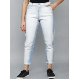 Allen Solly Blue Cotton Mid Rise Jeans-picture-20