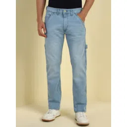 Allen Solly Blue Cotton Regular Fit Jeans-picture-23