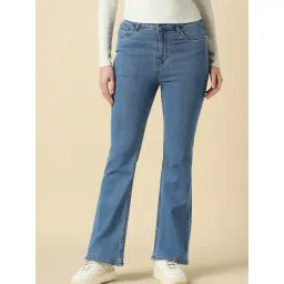 Allen Solly Blue Cotton Regular Fit Jeans-picture-20