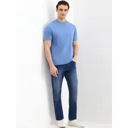 Allen Solly Blue Cotton Regular Fit Jeans image 5