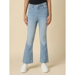 Allen Solly Blue Cotton Regular Fit Mid Rise Jeans-picture-39