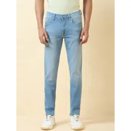 Allen Solly Blue Cotton Skinny Fit Jeans-picture-43