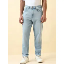 Allen Solly Blue Cotton Slim Fit Jeans-picture-42