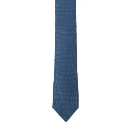 Allen Solly Blue Embroidered Formal Tie-picture-33