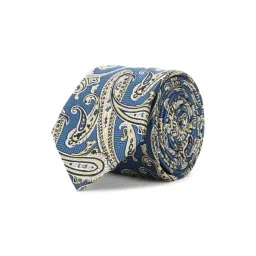 Allen Solly Blue Printed Tie-picture-43