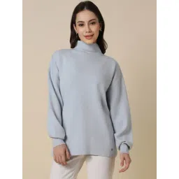 Allen Solly Blue Regular Fit Sweater-picture-40