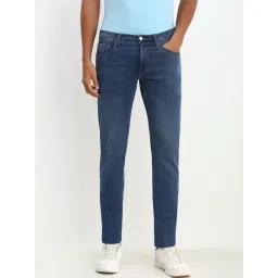 Allen Solly Blue Skinny Fit Jeans-picture-24