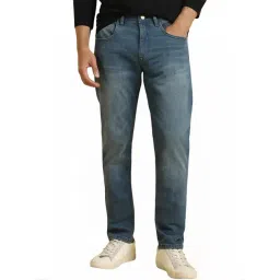 Allen Solly Blue Slim Fit Jeans-picture-32
