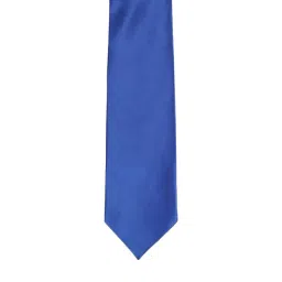 Allen Solly Blue Solid Formal Tie-picture-45