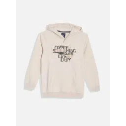 Allen Solly Boys Beige Cotton Printed Full Sleeves Sweatshirt-picture-41