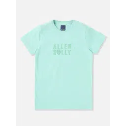 Allen Solly Boys Blue Cotton Graphic Print T-Shirt-picture-19