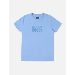 Allen Solly Boys Blue Cotton Graphic Print T-Shirt-picture-20