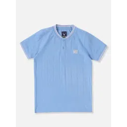 Allen Solly Boys Blue Cotton T-Shirt-picture-44