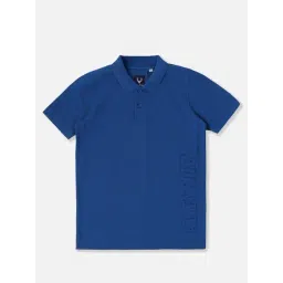 Allen Solly Boys Blue Cotton T-Shirt-picture-17