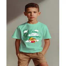 allen solly Boys Graphic Print Regular Fit T-Shirt-picture-22