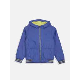 Allen Solly Boys Navy Solid Full Sleeves Jacket-picture-42