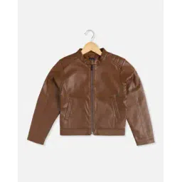 allen solly Boys Regular Fit Jacket with Zip-Front-picture-40